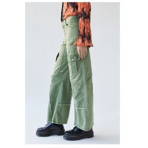 BDG Green Wide Leg Pants